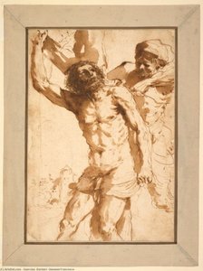 Study For The Martyrdom Of Saint Bartholomew — Guercino