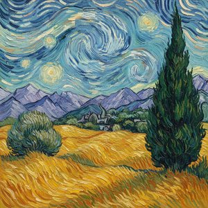 Celestial Resonance In Ochre And Azure: A Singular Vision — Marc Duvallier