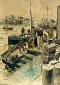 Sprat Harvest Poole Quay — Eustace P. E Nash