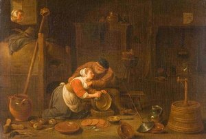 Kitchen Interior — Hendrik Martensz Sorgh