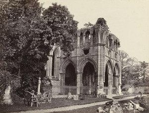 Dryburgh Abbey, Sir Walter Scott's Tomb — Francis Frith