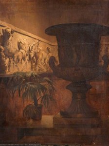 Urn, Plant And Frieze — Peter Kerr