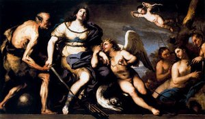 Allegory Of Justice — Luca Giordano