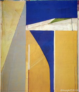 Ocean Park No. 32 — Richard Diebenkorn, Abstract Expressionism