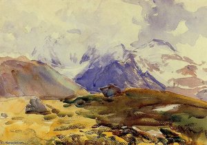 The Simplon — John Singer Sargent, Academic Realism