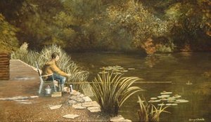 Boy Fishing — George Edwards