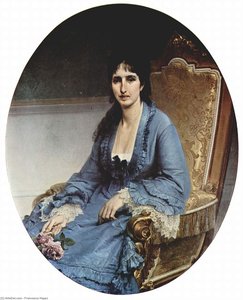 Portrait Of Antoniet Negroni Prati Morosini — Francesco Hayez