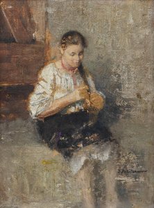 Portrait Of Marfoucha — Ivan Pavlovich Pokhitonov