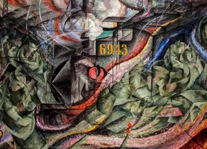 Estados De Mente I: Los Despedidos — Umberto Boccioni, Futurism