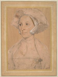 Portrait Of An Englishwoman — Hans Holbajn Mlađi, Renaissance