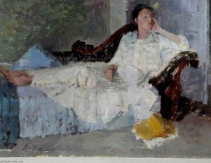 Kate Reclining (recto)