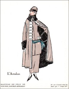 Fashion Plate For La Gazette Du Bon Ton — Georges Barbier