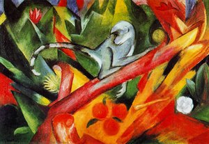Der Affe — Franz Marc, Expressionism