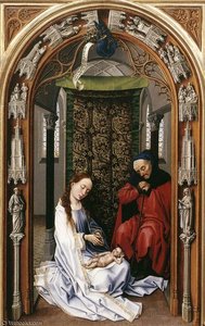 Miraflores Altarpiece (left Panel) — Goswijn Van Der Weyden