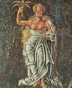 Alegoría De Agosto: El Triunfo De Ceres (detalle) — Cosmè Tura