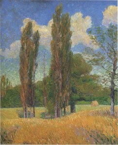 Poplars — Gustave Loiseau