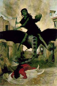 The Plague — Arnold Böcklin