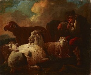Goats And Sheep — Philipp Peter Roos