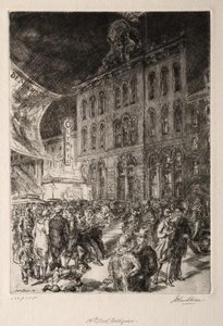 14th Street, The Wigwam — John French Sloan