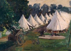 Royal Naval Air Service, Roehampton, August 1917 — Sir John Lavery