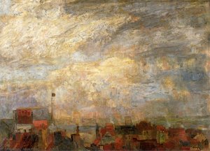 Dächer Von Ostende — James Ensor
