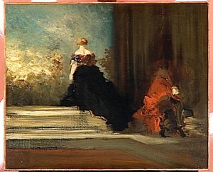Spaziergang In Einem Park — Gustave Moreau