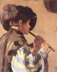 The Flute Player — Hendrick Terbrugghen