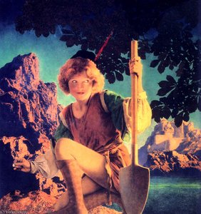 Jack And The Beanstalk — Maxfield Parrish