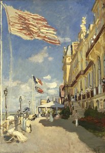 The Hotel Des Roches Noires At Trouville — Claude Monet, Impressionism