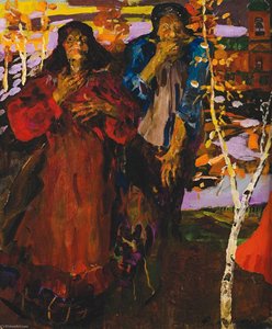 Two Peasant Women — Filipp Malyavin