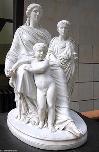 Cornelia, Mother Of The Gracchi — Pierre Jules Cavelier, Neoclassical