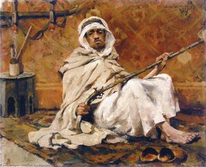 Guard Resting — Theo Van Rysselberghe