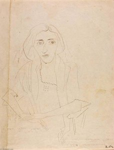 (portrait Of Unidentified Woman) — Marguerite Zorach