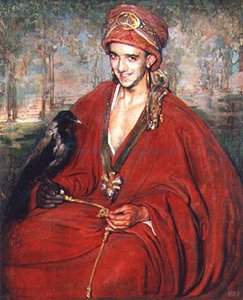Arabe Con Pajaro Harun — Gabriel Morcillo Raya