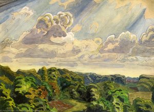 Clearing Sky — Charles Burchfield