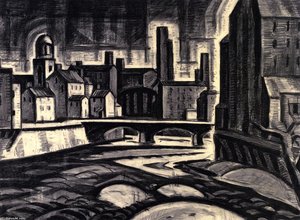Impression Of A Silktown, New Jersey (patterson Centre) — Friedrich Julius Oskar Blümner