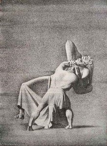 Beowolf And Grendel's Mother — Rockwell Kent