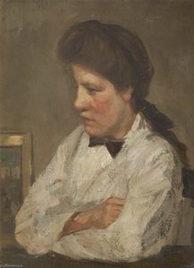 Florrie In A White Blouse — Patti Mayor