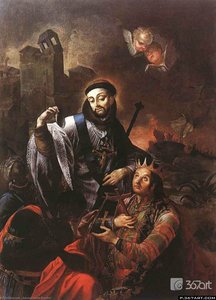 St. Francis of Solano Baptizing Indians
