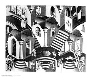 P9 — Maurits Cornelis Escher, Op-art