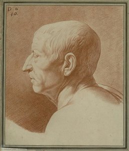 Head Of Cicero, In Profile, From An Antique Bust — François André Vincent