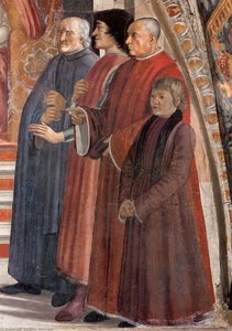 Confirmación De La Regla (detalle) — Domenico Ghirlandaio