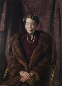 Mrs Gertrude Kinnell — Henry Marvell Carr, Contemporary Realism