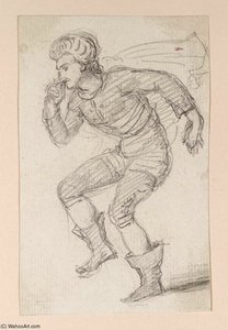 A Man, Sneezing — Sir Nathaniel Dance Holland