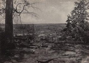 The Battlefield of Peach Tree Creek from the album Photographic Views of Sherman's Campaign
