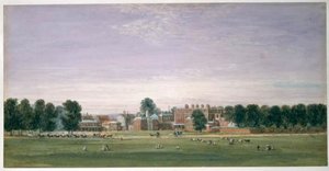 Buckingham House From The Green Park — David Cox