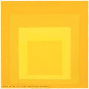 Homage To The Square — Josef Albers, Color Field Painting