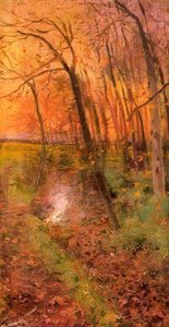 Otoño — Joaquim Mir, Catalan Modernisme