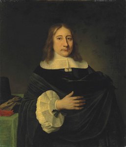 Portrait Of One Of The Brothers Van Der Burch, Probably Arent Van Der Burch (1621-1691), 1656 — Филипп Де Коннинк