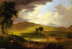 View Of Rutland, Vermont — Asher Brown Durand, Hudson River School